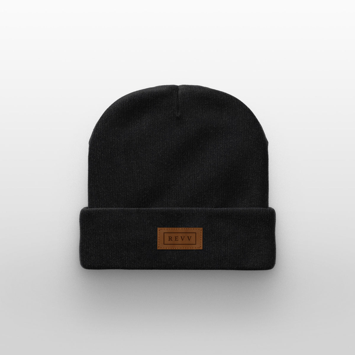 Black Beanie - Classic Badge – Revv Amplification