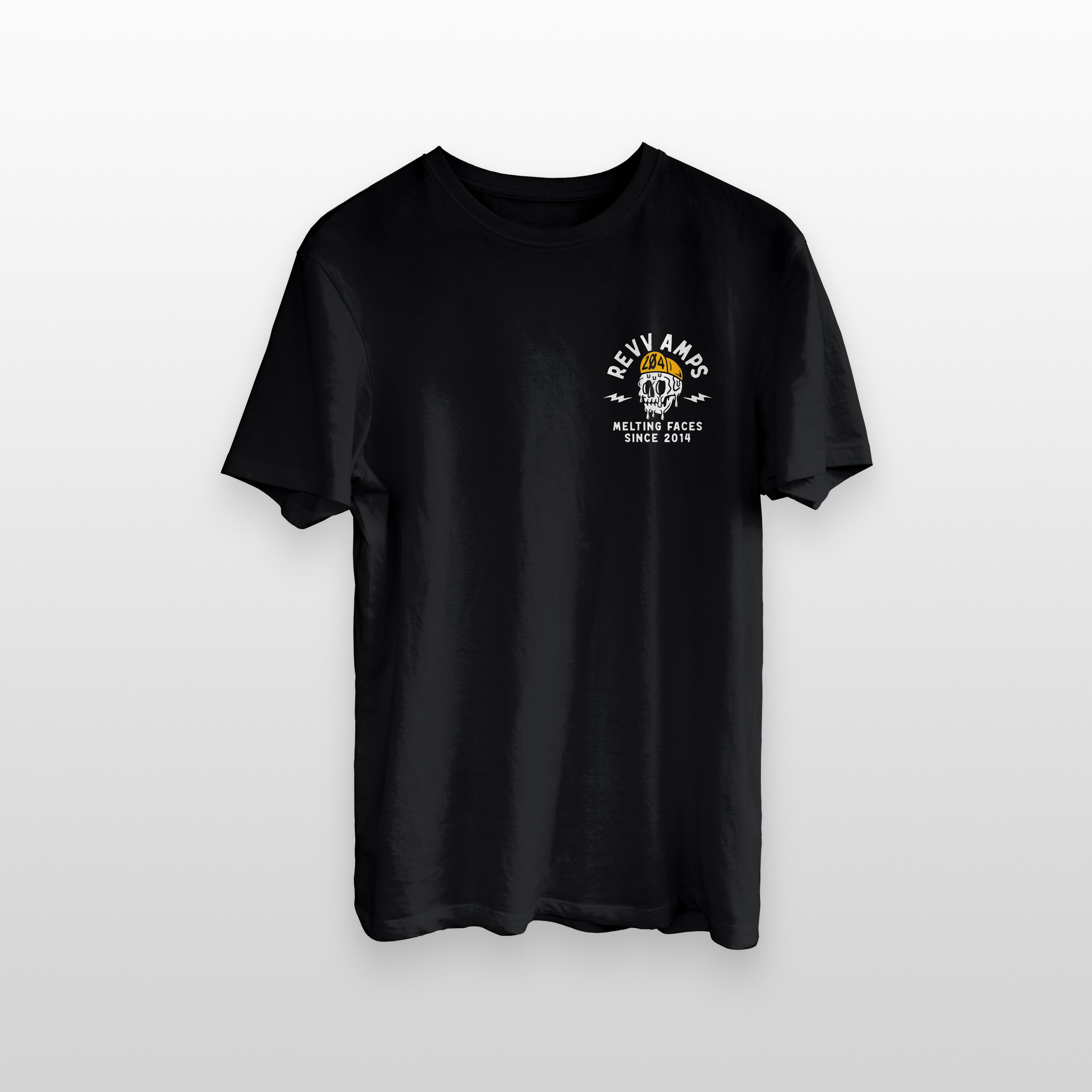 REVV - Melting Faces - T-Shirt – Revv Amplification