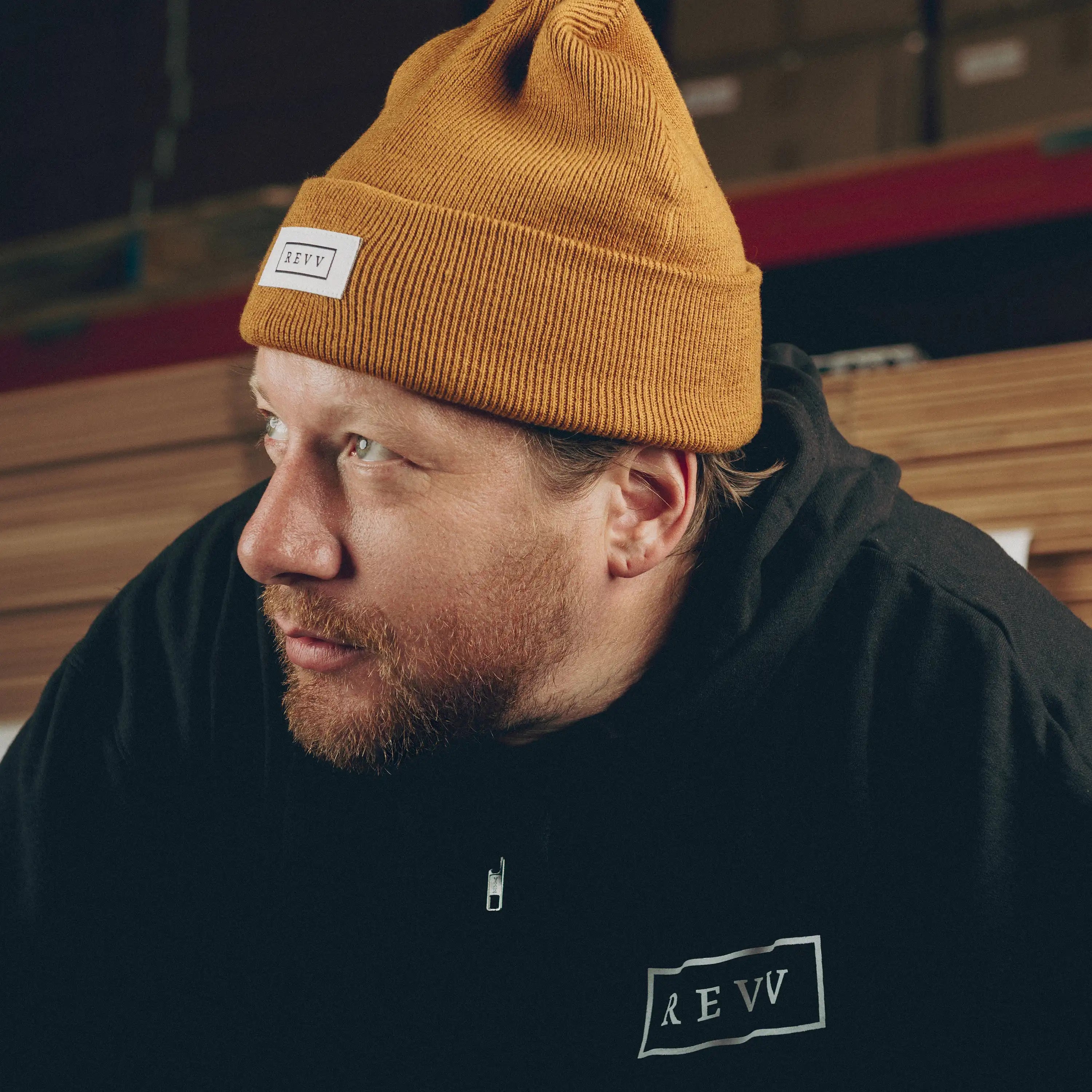 Wearing a toque